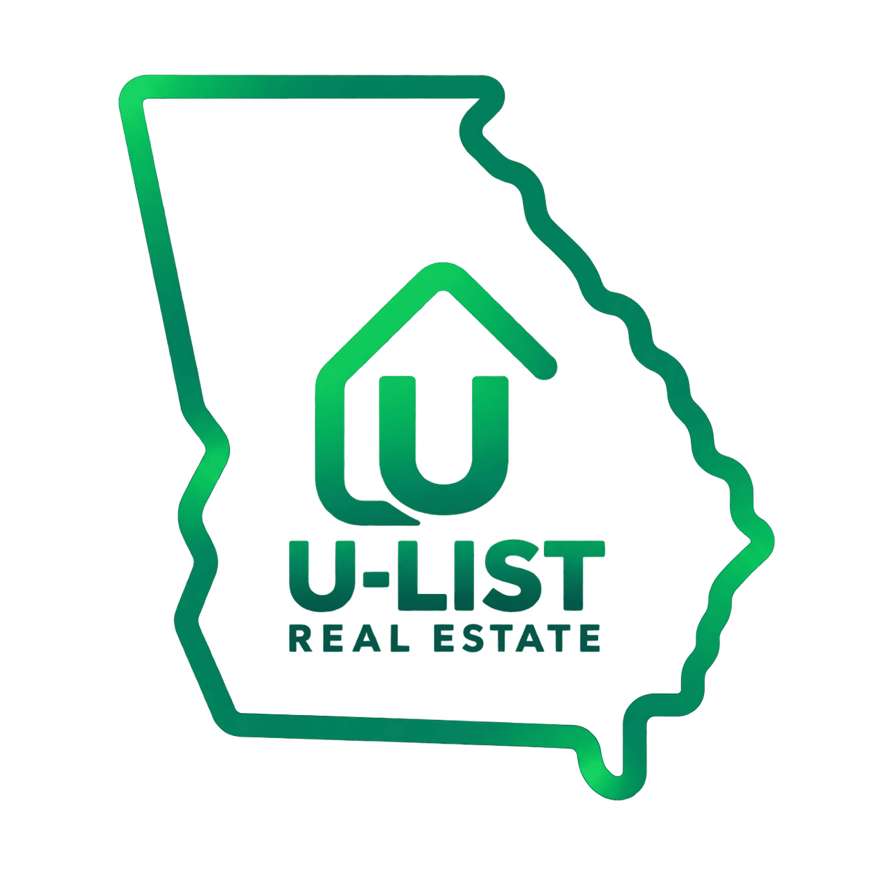Emerald U-List Real Estate Logo in Georgia